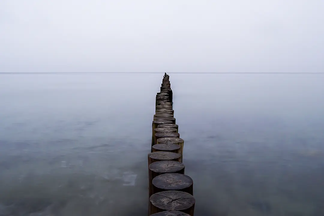 Buhnen bei Nienhagen an der Ostsee